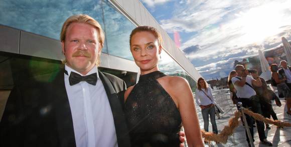 FOTO: Anders Baasmo Christiansen og Agnes Kittelsen gleder seg til premiere på Dag sesong 3. Eh, nei, Kon-Tiki