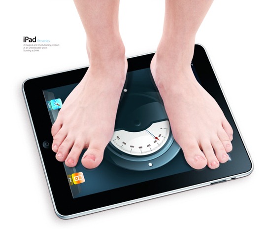 Advarer mot bruk av iPad programmet “RealWeight”